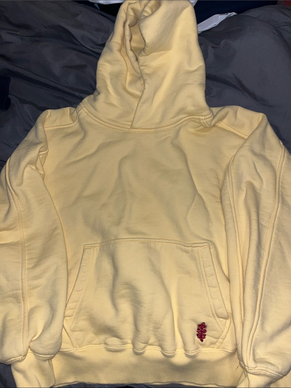 FP Movement by Free People Pale Yellow Pullover Hoodie - Picture 2 of 3